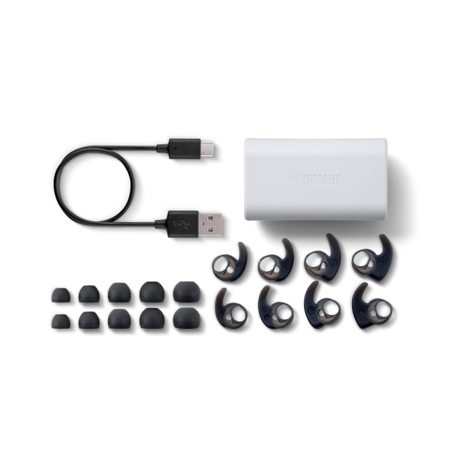 【新品未開封】YAMAHA TW-ES5A ホワイトヤマハ ワイヤレスイヤフォン Yamaha TW-ES5A True Wireless Sports Earbuds - White
